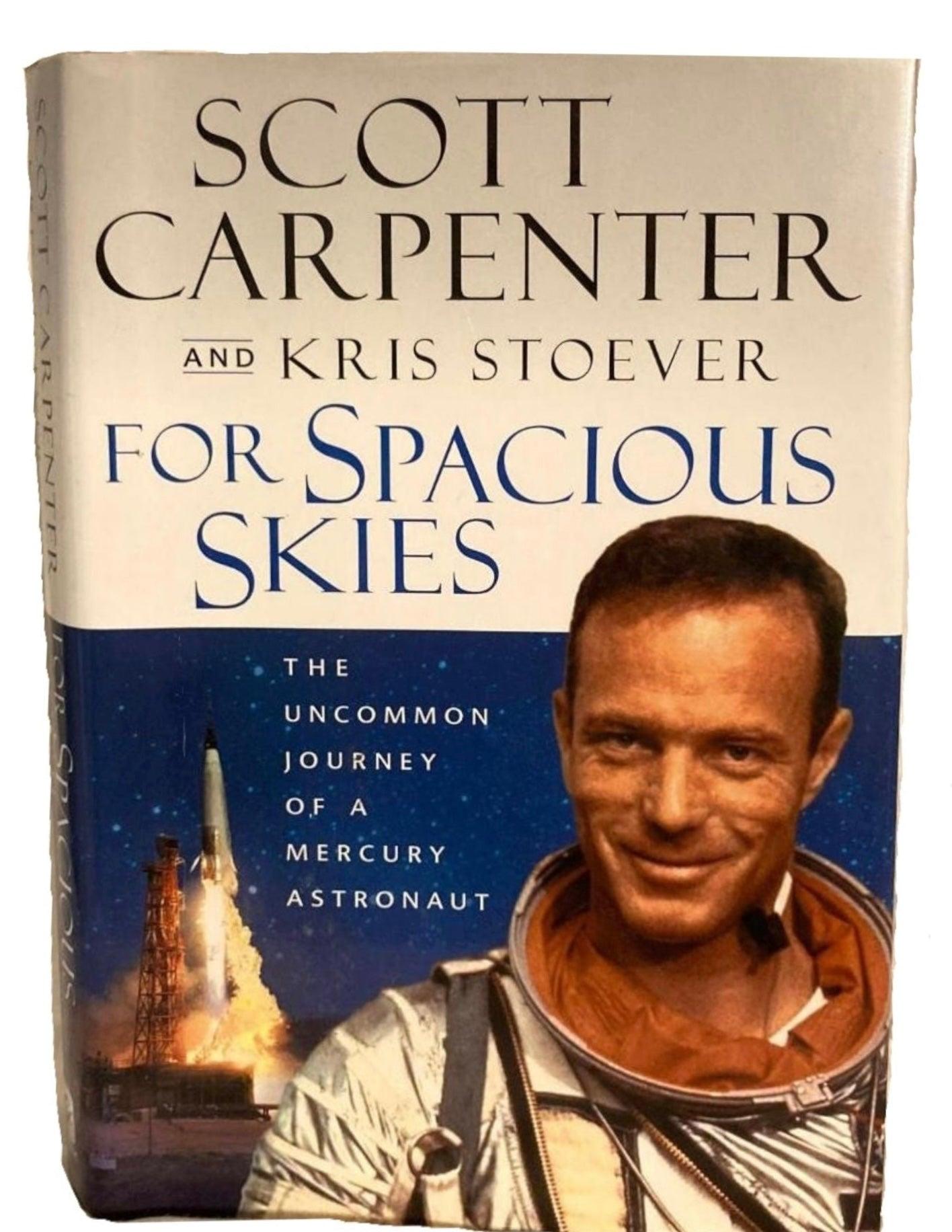 Papier Pour Spacious Skies : The Uncommon Journey of a Mercury Astronaut, Scott Carpenter en vente