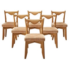 For Talia: Guillerme et Chambron SINGLE Dining Chair in Oak