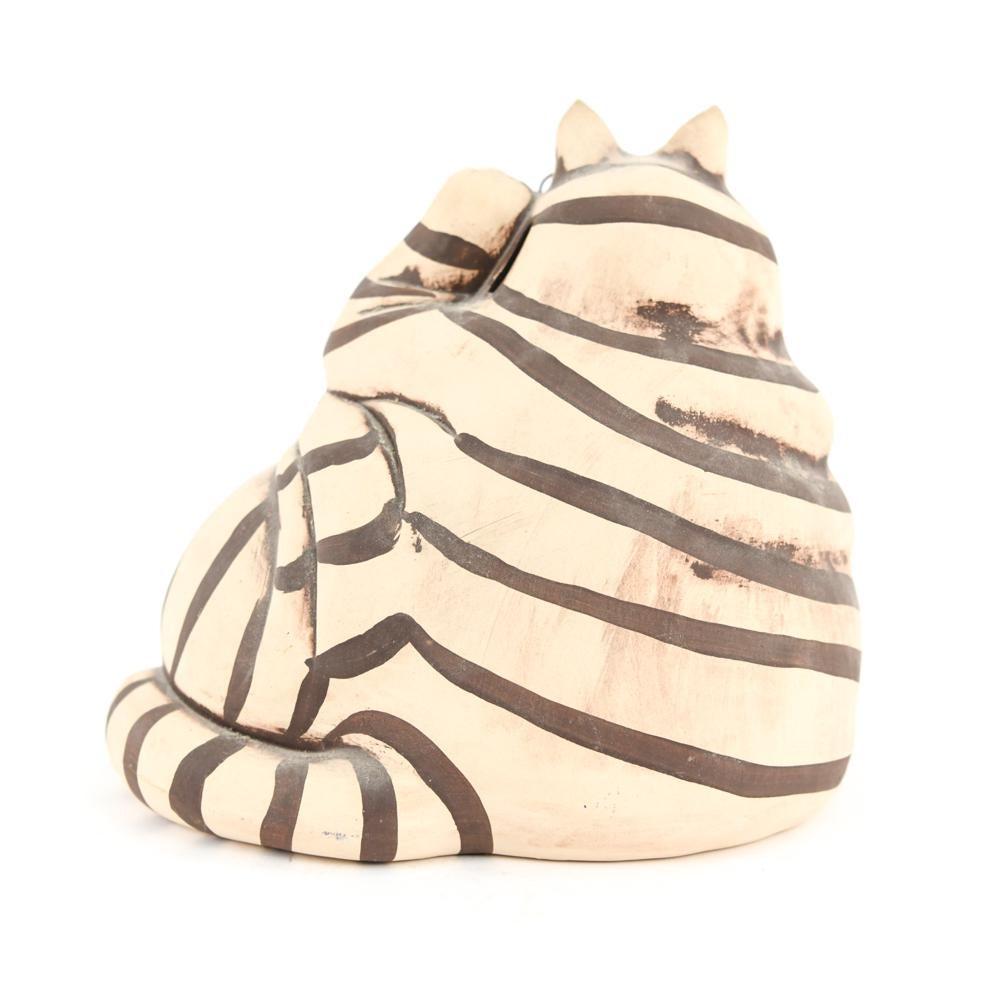 ceramic cat piggy bank