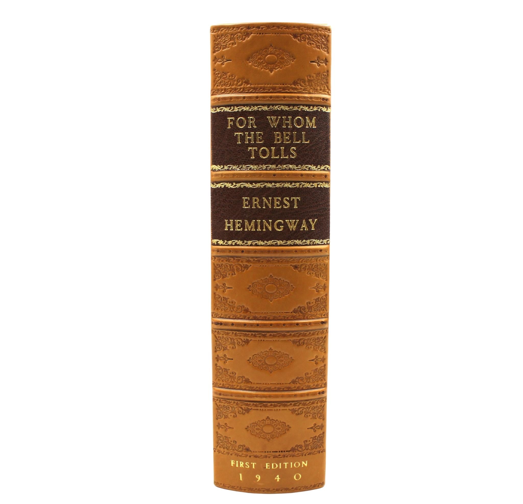Américain For Whom The Bell Tolls by Ernest Hemingway, First Edition, 1940 en vente