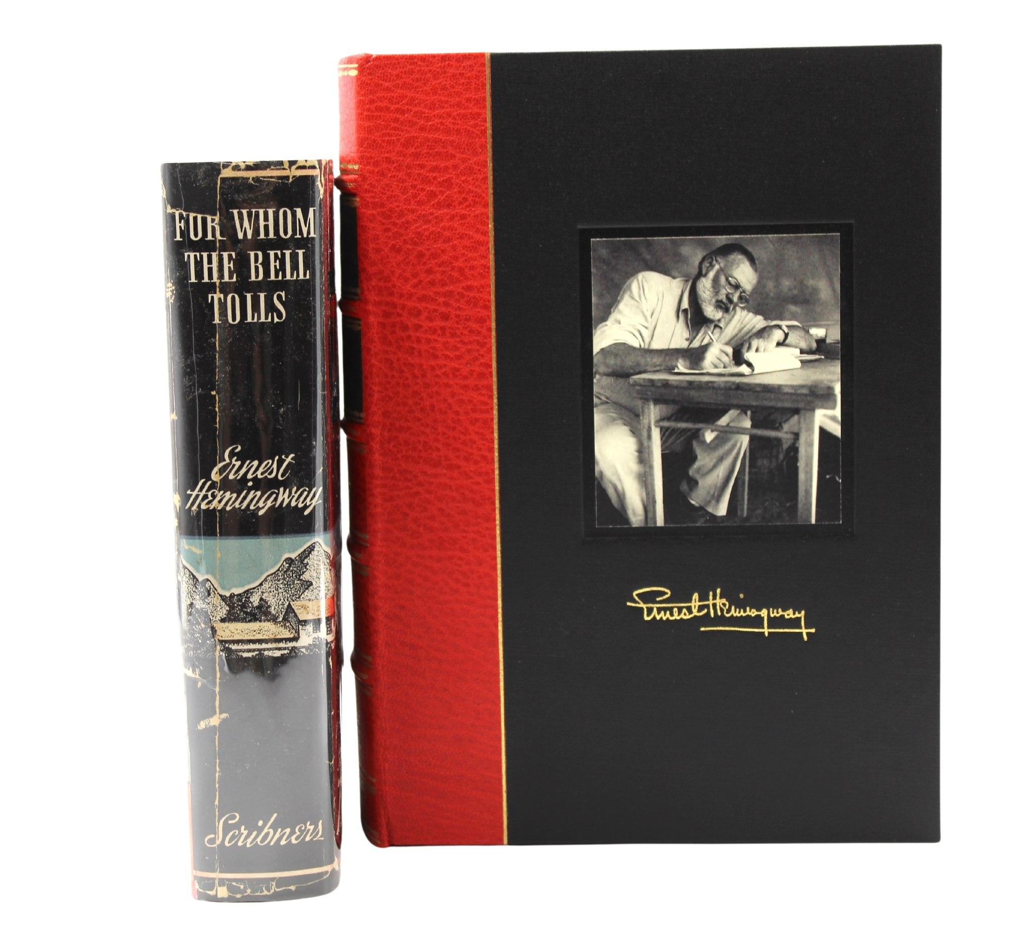 Américain Pour Whom the Bell Tolls d'Ernest Hemingway, première édition dans son DJ original, 1940 en vente