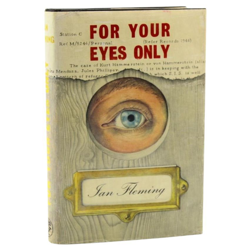 For Your Eyes Only de Ian Fleming, première édition, première impression, avec DJ original.