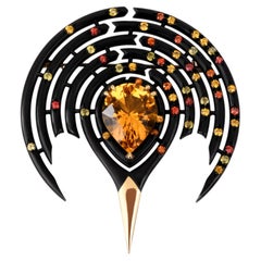 Foraminifera Brooch by Capucine H