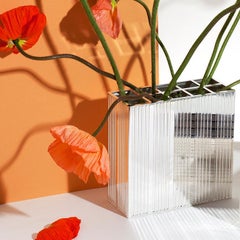 Forato:: le Grand:: Vase en plaqué argent:: fabriqué en Italie