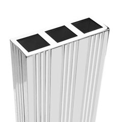 FORATO, The Thin One, Silver Plated Vase, Made in Italy