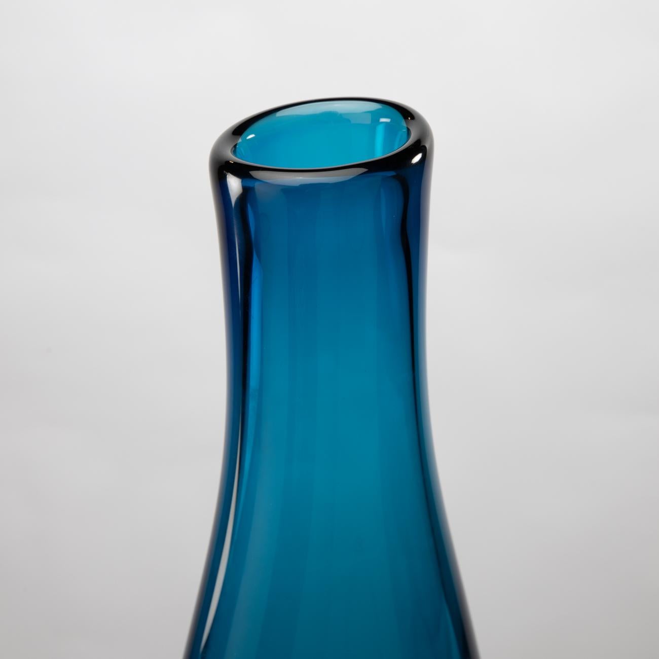 Italian Forato Vase 'model 4520', Fulvio Bianconi, Venini Murano 'Italy'