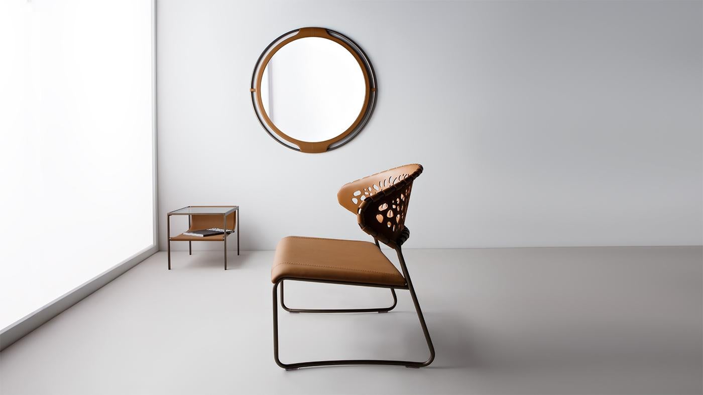 Post-Modern Foratta Lounge Chair by Doimo Brasil For Sale