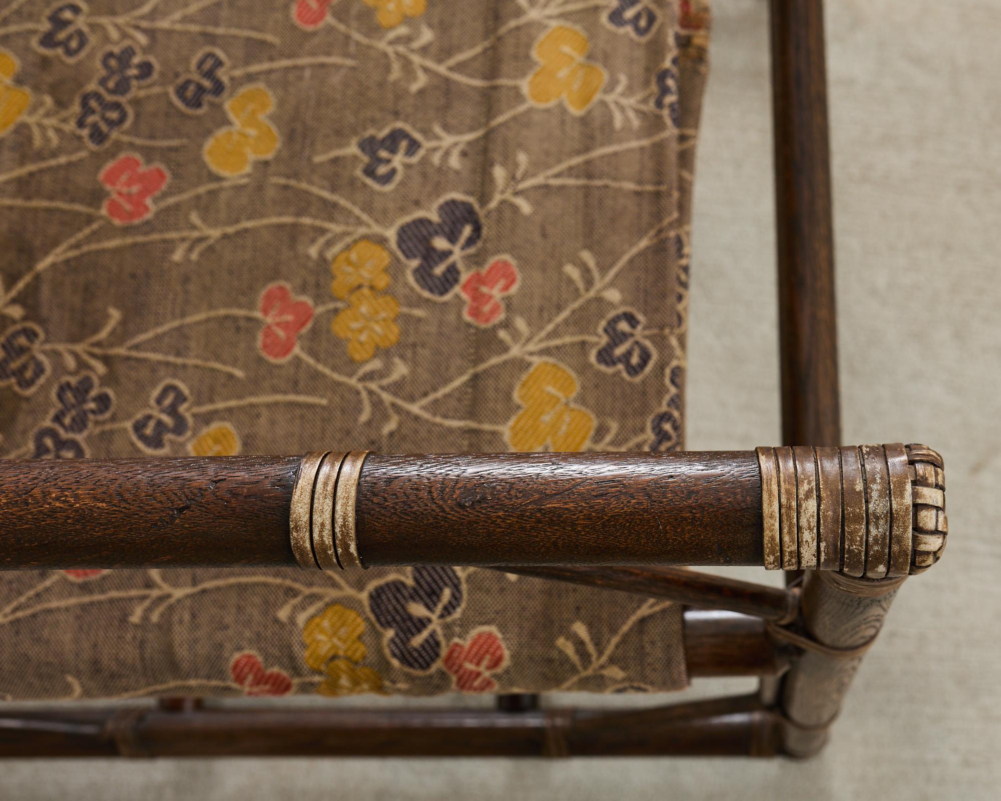 Forbes for McGuire Campaign Style Oak Officer's Chair For Sale 2