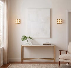 Wandleuchte FORBI aus Messing, Nickel oder Chrom - von Candas Design