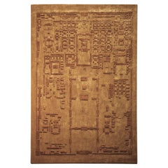 Forbidden City Rug, Hand Knotted, 100% New Zealand Wool Size 100x150cm
