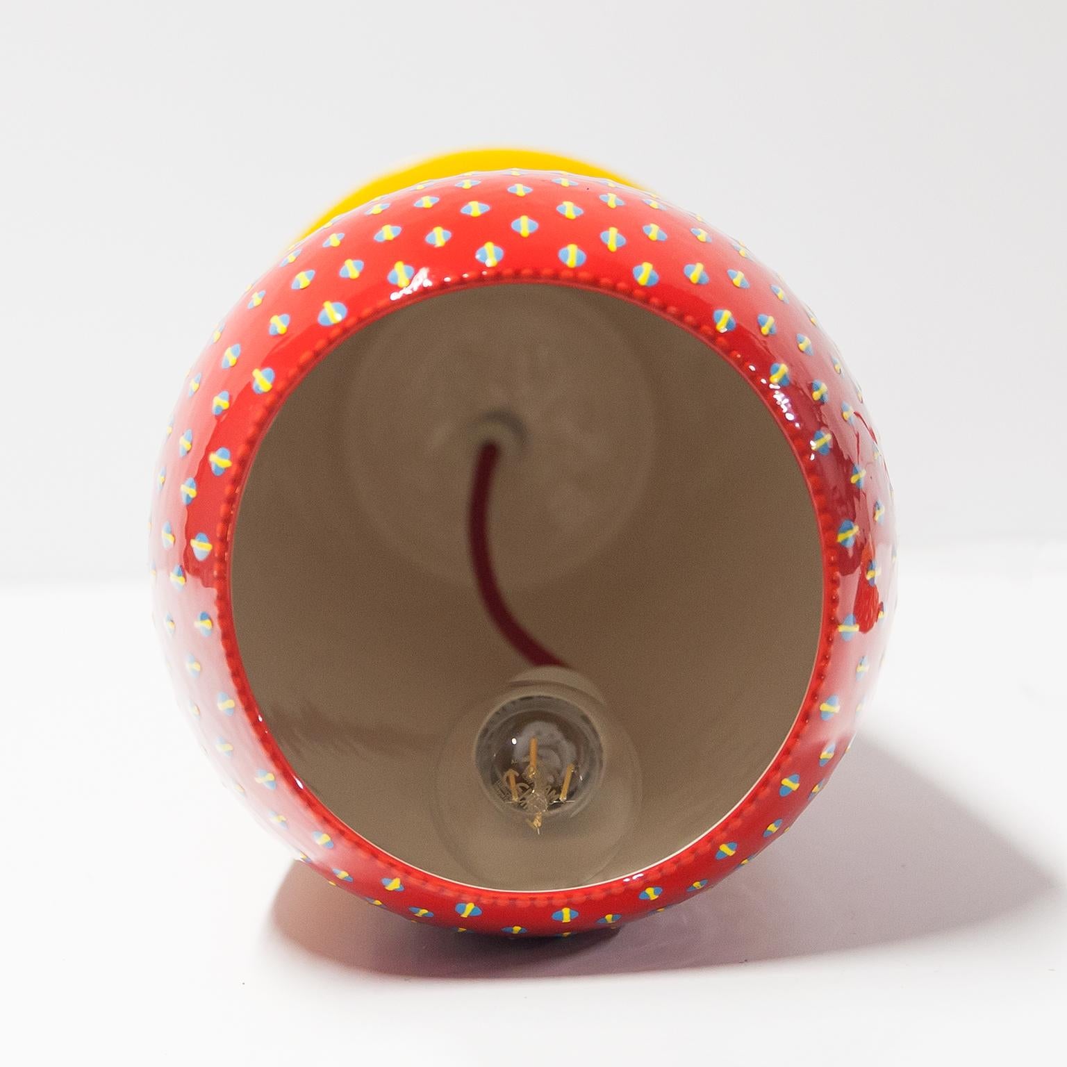 Forbidden Fruit Ceramic Pendant Lamp By Glimpt For Sale 4