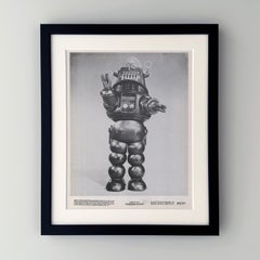 Forbidden Planet 1956 Lobby Card - Framed