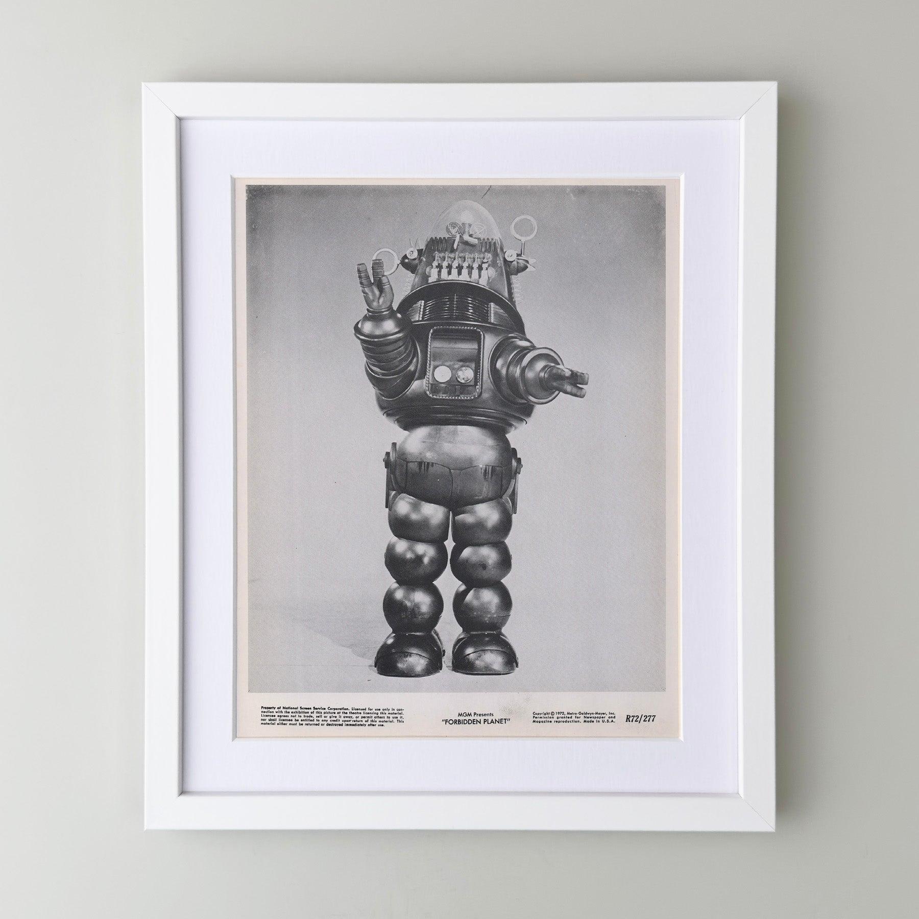 American Forbidden Planet 1956 Lobby Card - Framed For Sale