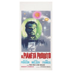 Forbidden Planet R1964 Italienisches Locandina-Filmplakat
