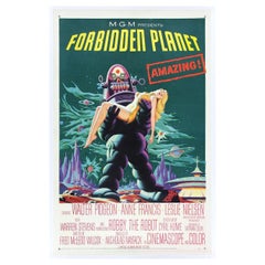 Forbidden Planet, Unframed Poster, 1956