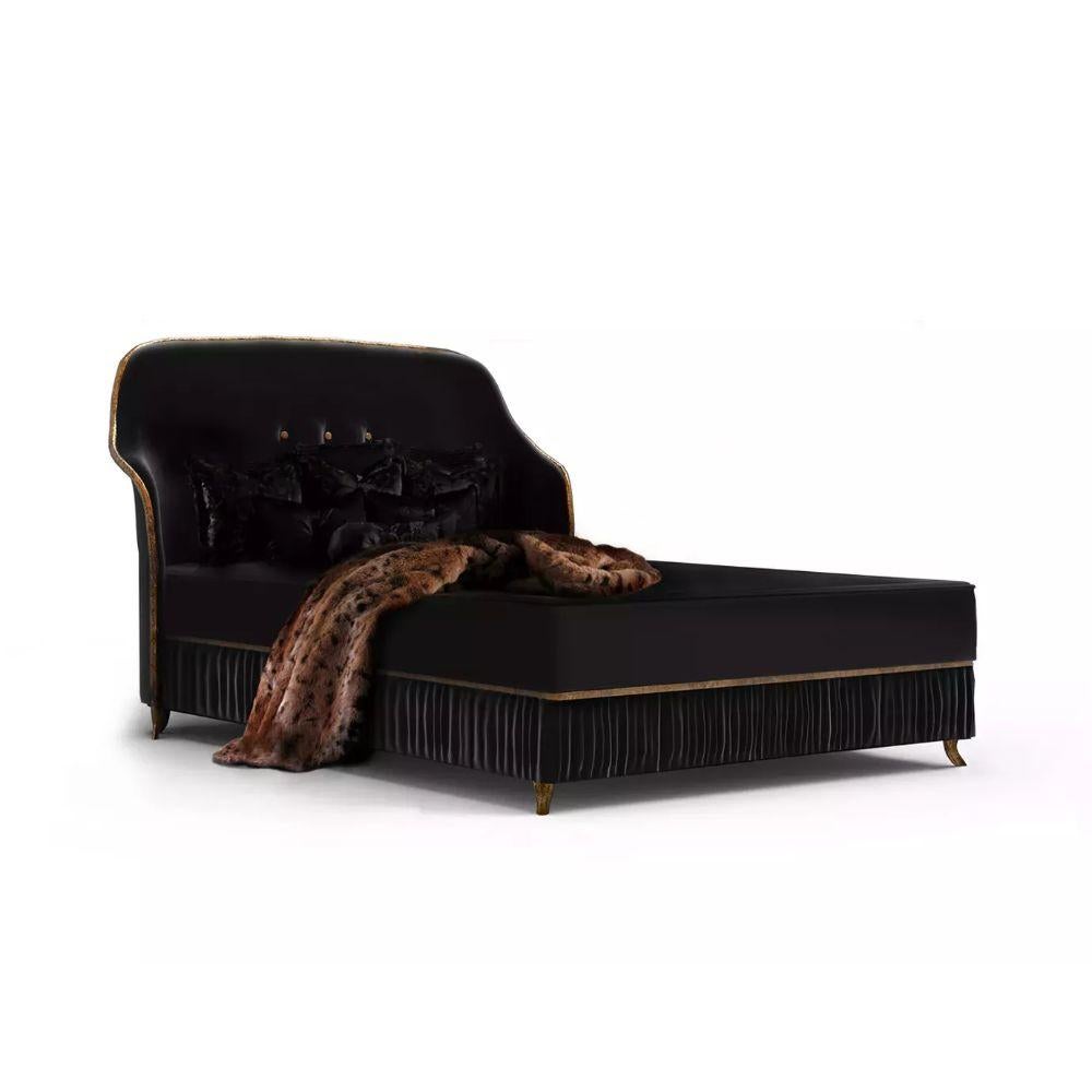 Portuguese Forbidden Plisse Bed (King Size) For Sale