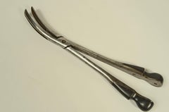 Cranioclastic steel forceps and ebony handles England mid-19th century.