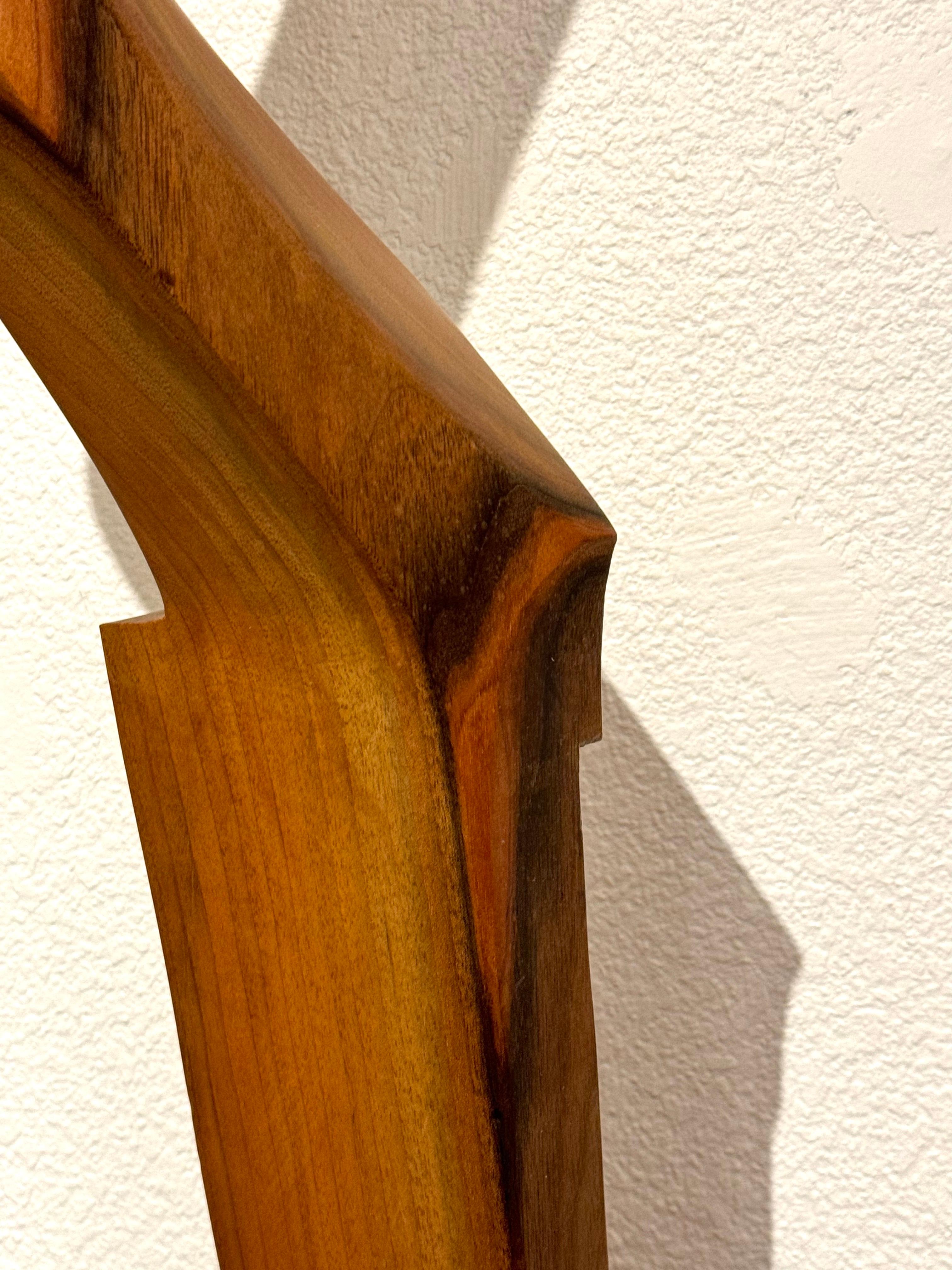 Fórcola da Poppa Wood Sculpture, Saverio Pastor, Le Fórcole, 2005 In Good Condition For Sale In Sacramento, CA