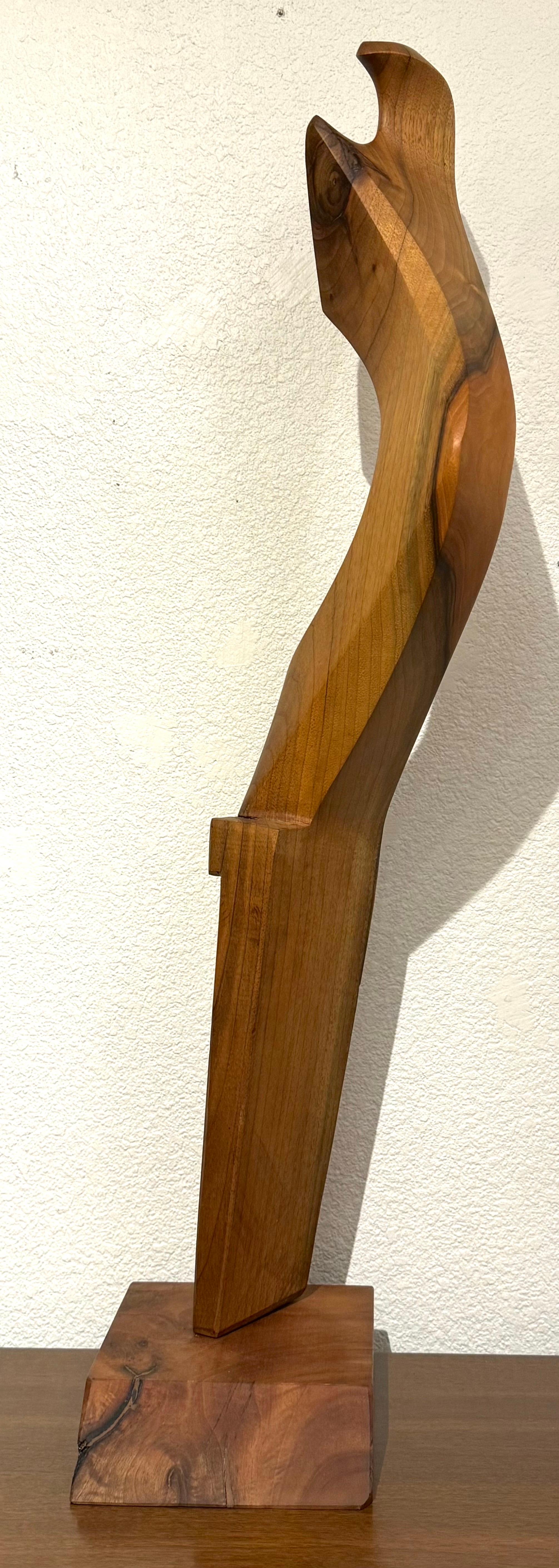 Contemporary Fórcola da Poppa Wood Sculpture, Saverio Pastor, Le Fórcole, 2005 For Sale