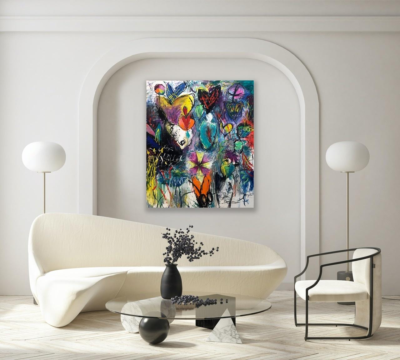 Ella sabe - Painting de Ford Crull