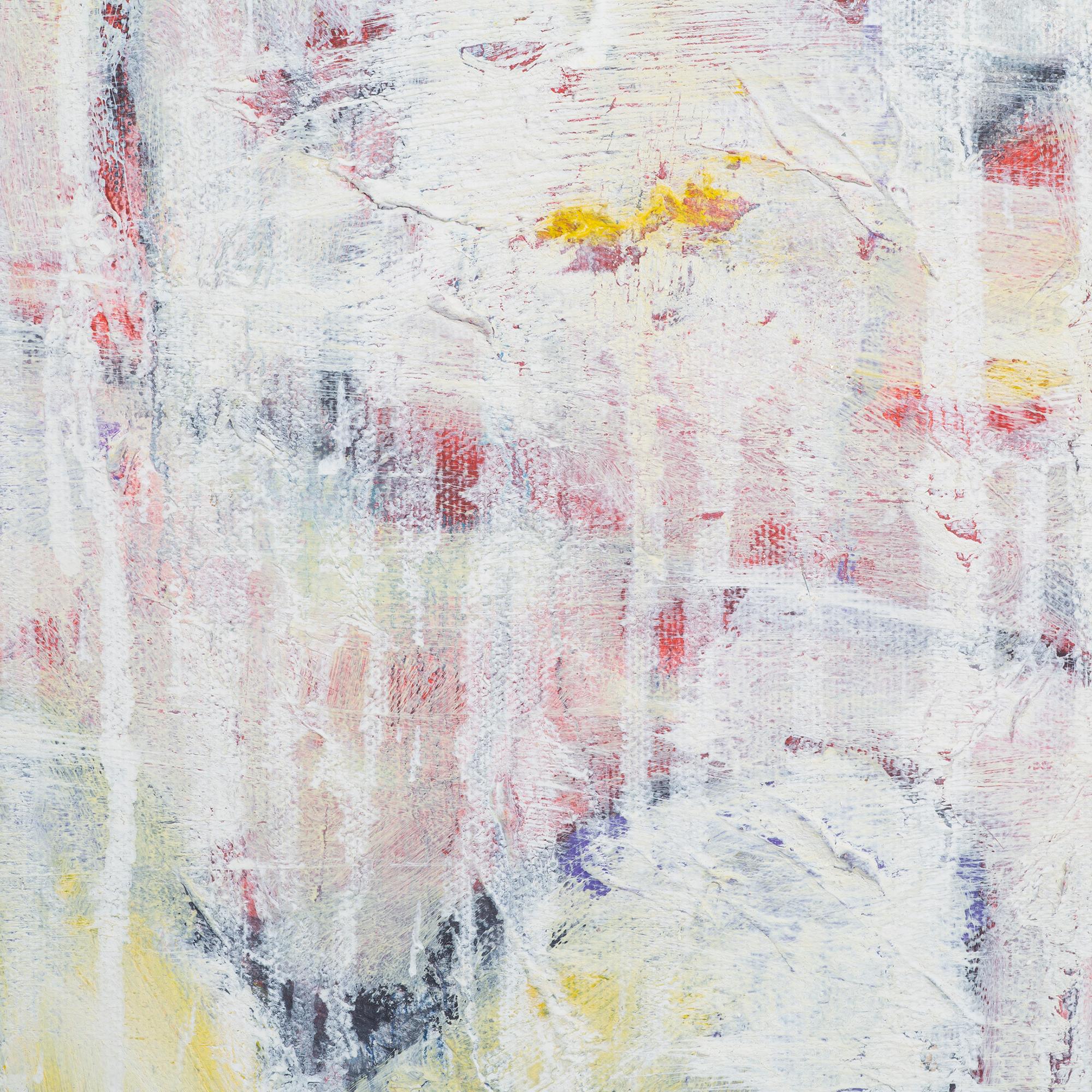 White Night - Abstract Expressionist Painting by Ford Crull