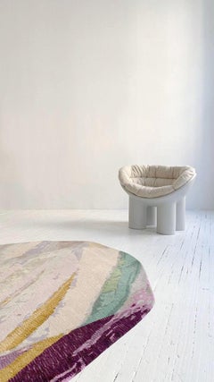 Fordite A Rock Shaped Rug by Patricia Urquiola for cc-tapis