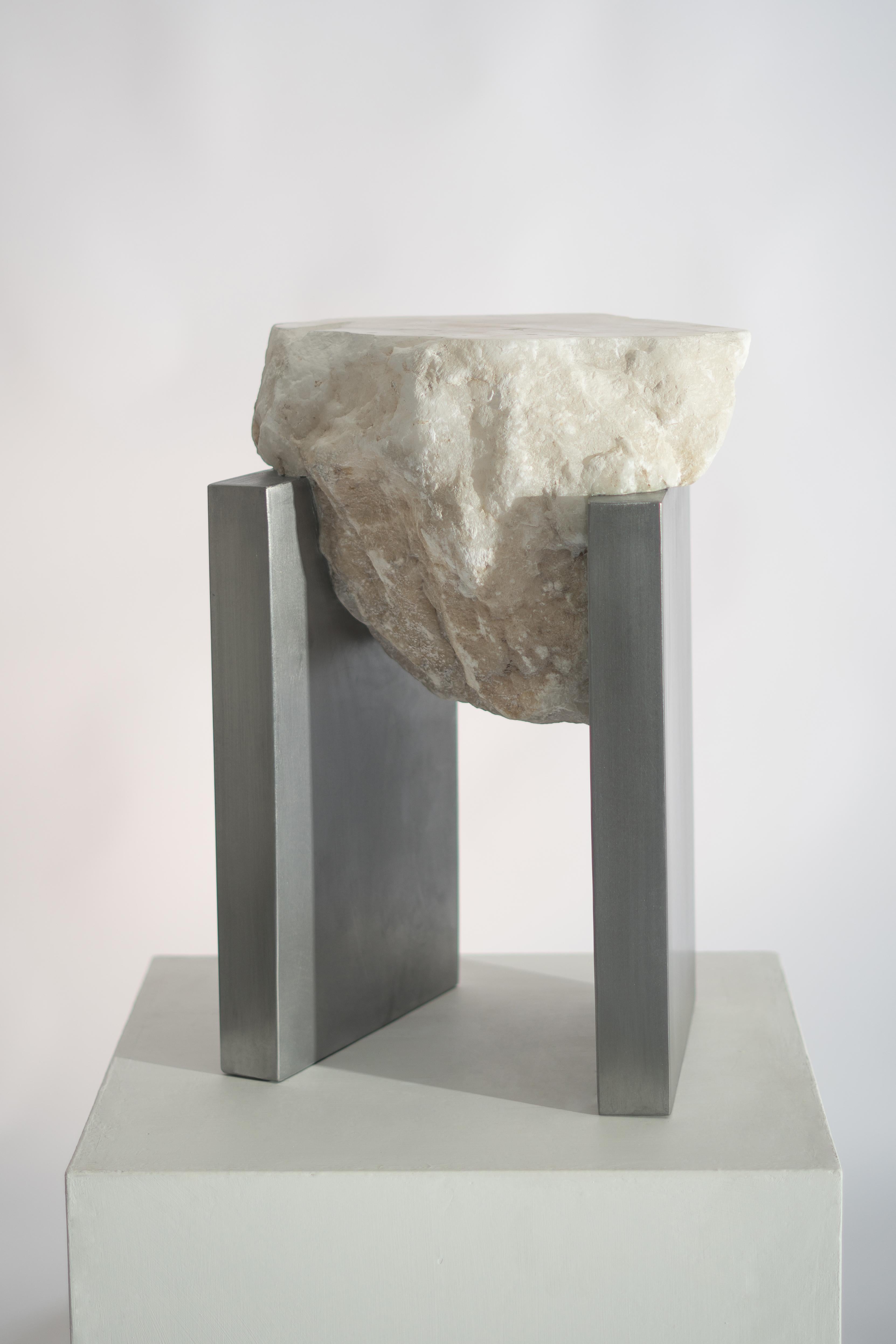 Contemporary Design Stool, 'Foreign Bodies - Arrival Stool - by Collin Velkoff' For Sale 2