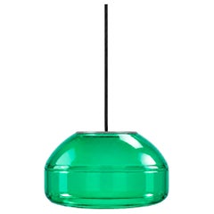 Lampada a sospensione in vetro soffiato “Forest”: lampada moderna e minimalista