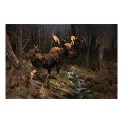 "Forest Deep" Original Oil Painting by Greg Parker