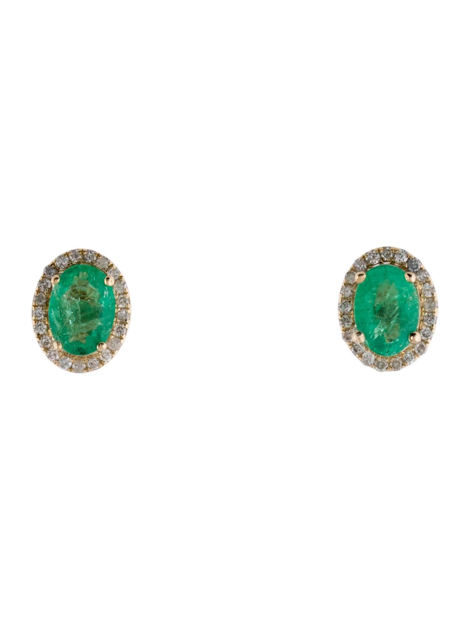 Immerse yourself in the enchanting beauty of nature with our Forest Ferns collection. These exquisite earrings are a testament to the splendor of the natural world, featuring shimmering emeralds that mirror the lushness of verdant forests. Crafted