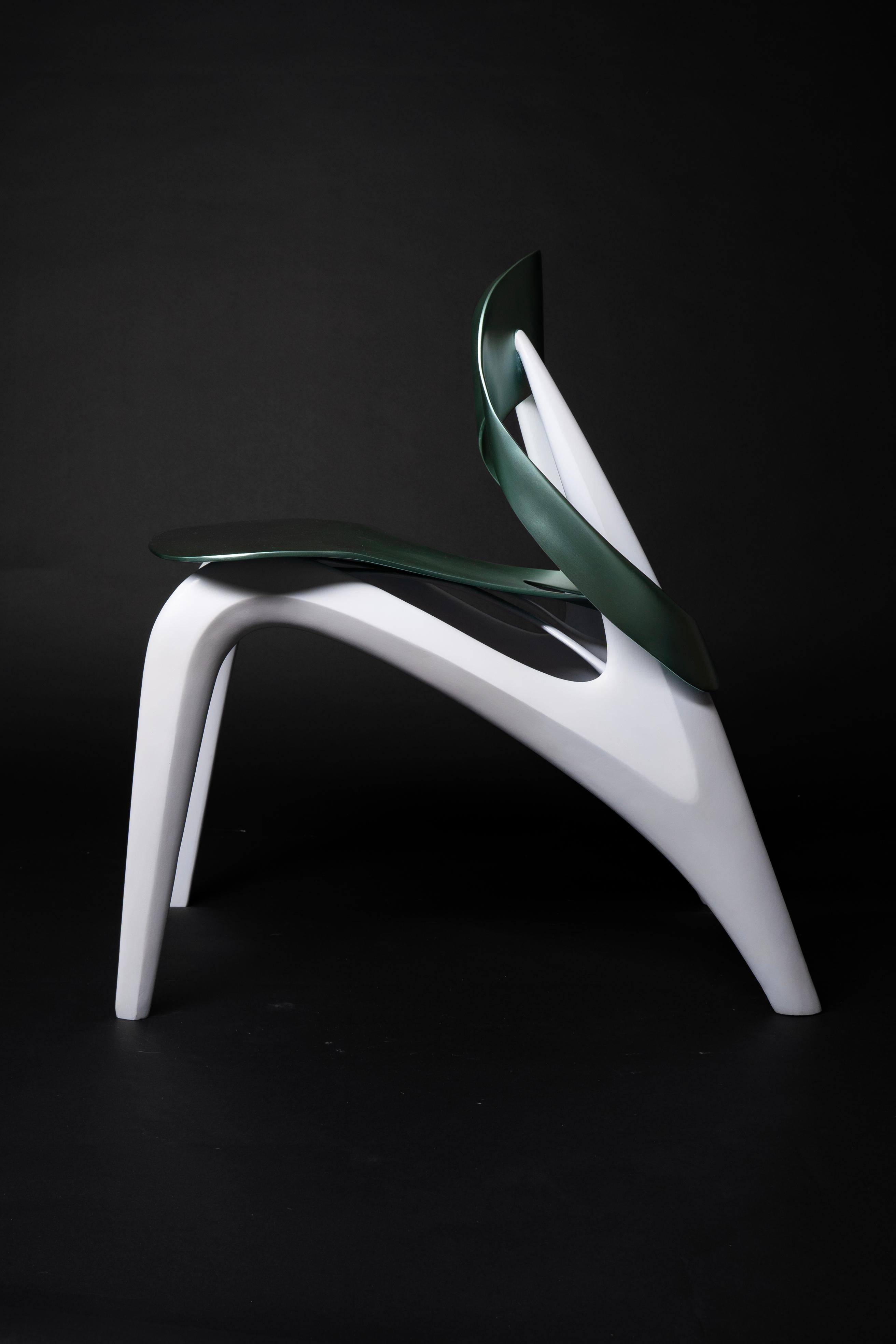 Sedia Ying Standard di Studio A Verde Foresta di Duen Studio In condizioni Nuovo in vendita a Geneve, CH