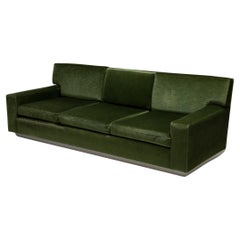 Canapé vert forêt, années 1970