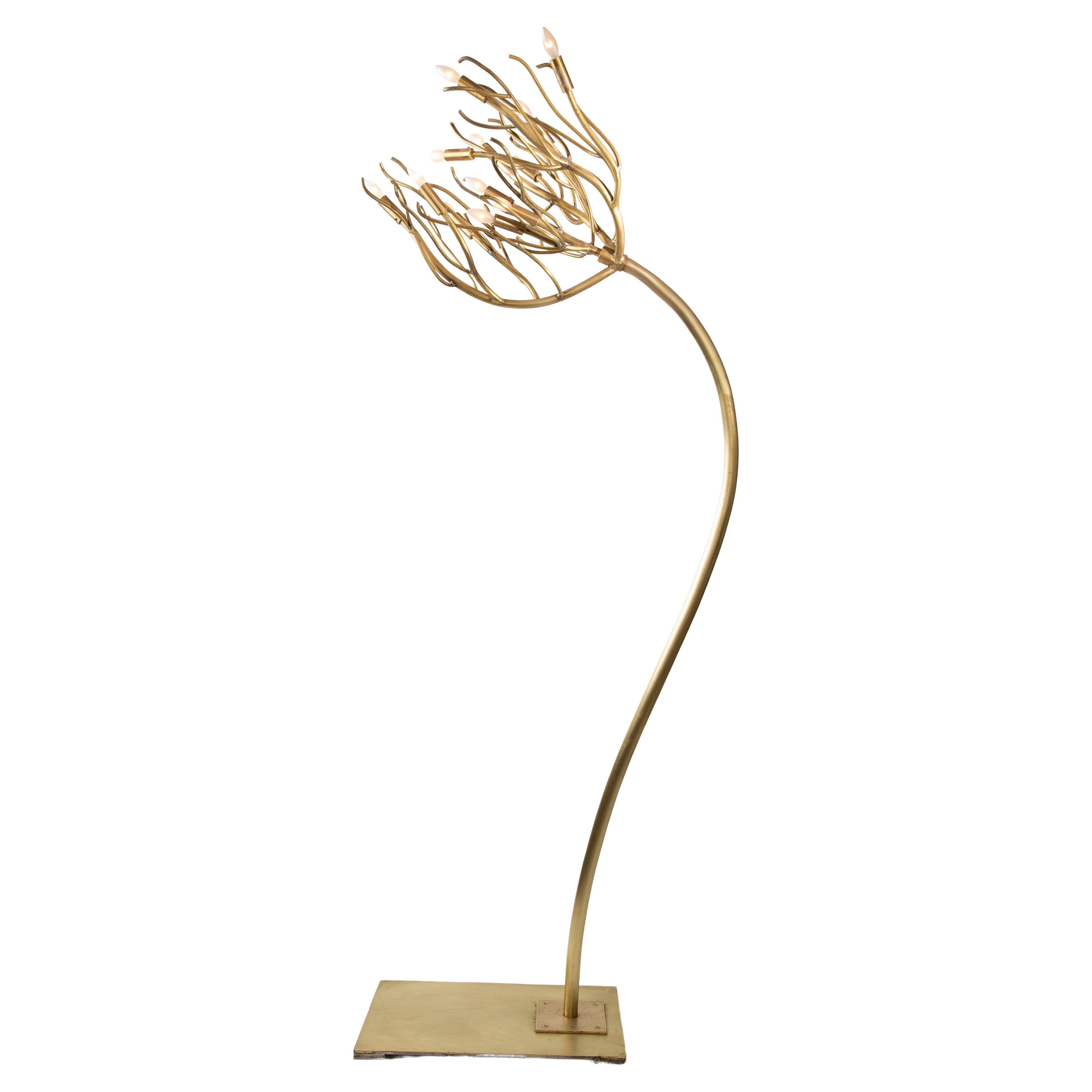 Forest in the Wind Standing Lamp For Sale