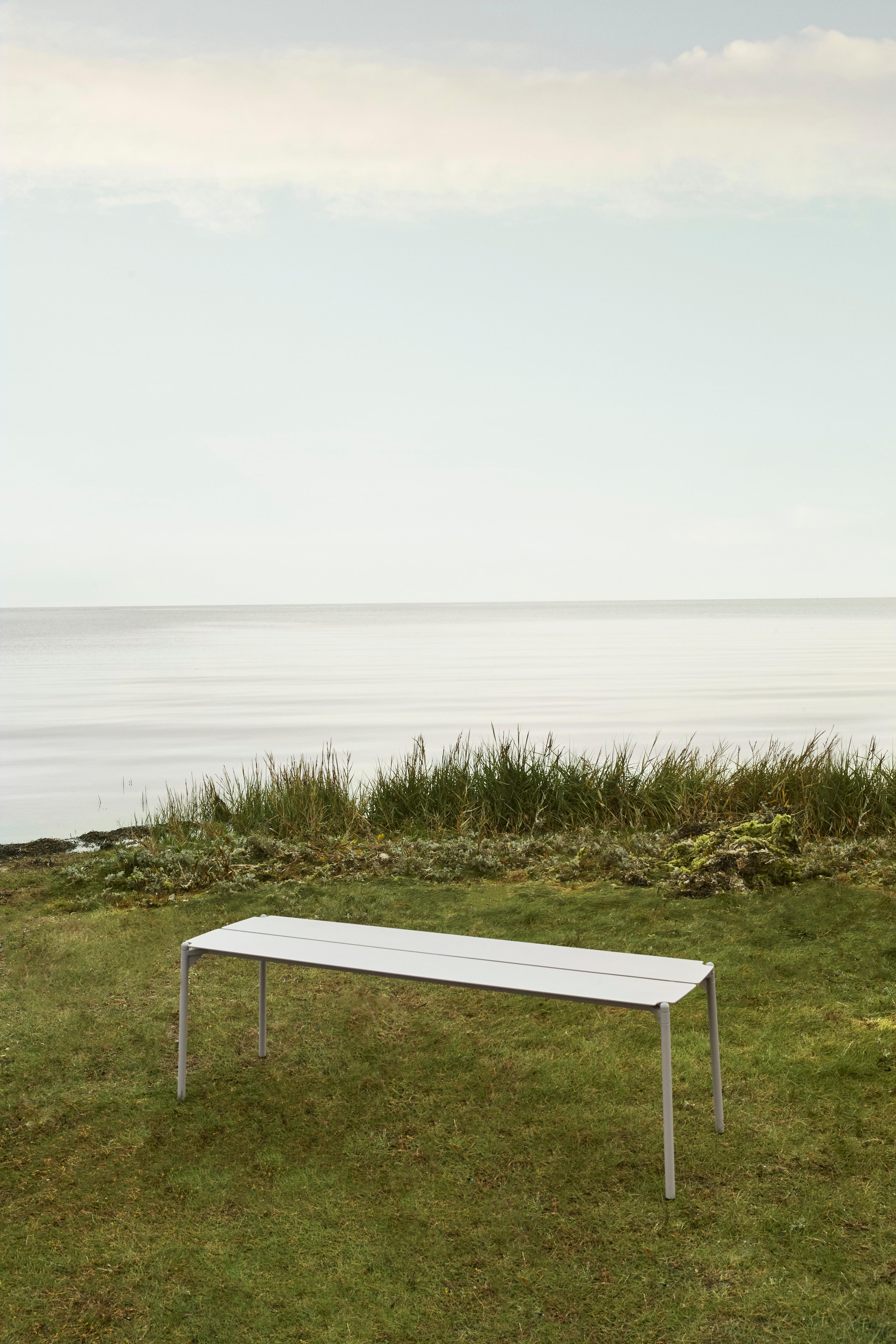 Powder-Coated Forest Minimalist Bench For Sale
