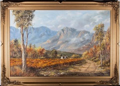 Forest - 1976 Oil, South African Vineyard