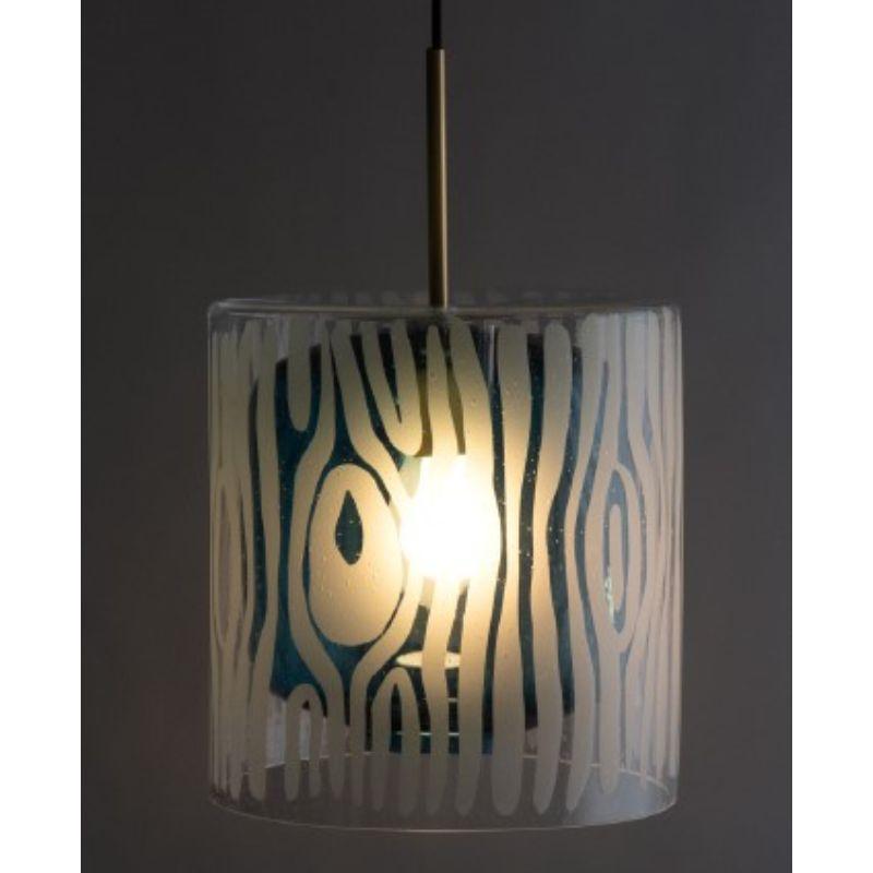 Forest pendant light by Lina Rincon
Dimensions: 40 x 36 x 36 cm
Materials: Blown Glass, Brass

All our lamps can be wired according to each country. If sold to the USA it will be wired for the USA for instance.

Colors and dimensions may