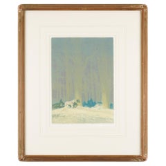Strada forestale di Ernest William Watson, 1920