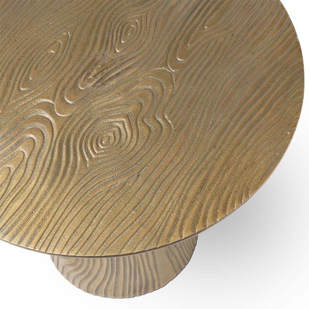 Metal Forest Side Table For Sale
