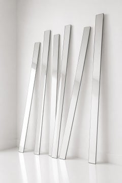 Forest Silver Maxi Modular Wall Mirror by GTG Design Couture
