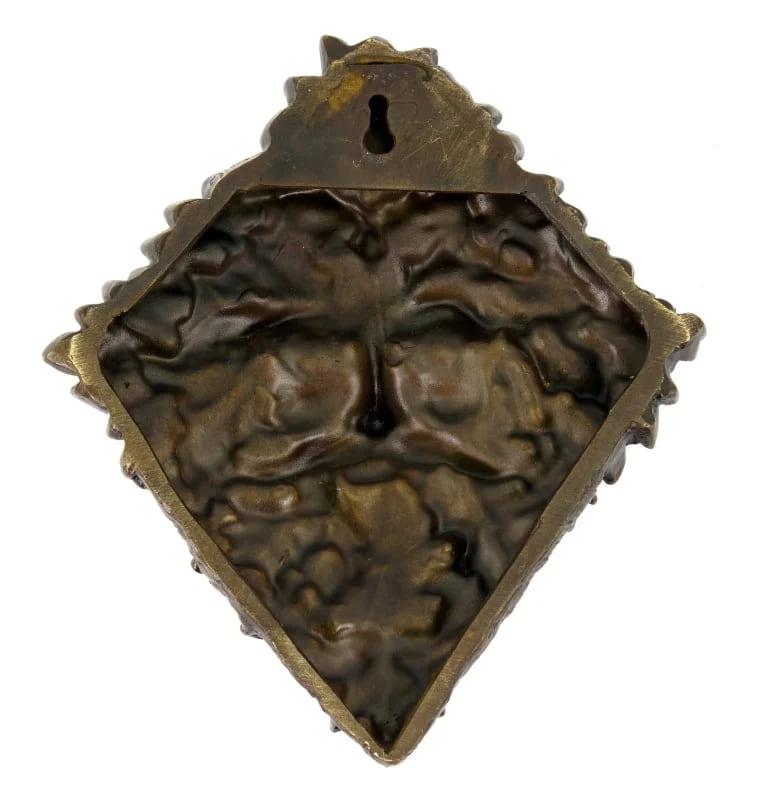 Modern Forest Spirit – Bronze Wall Relief – Tree Spirit For Sale