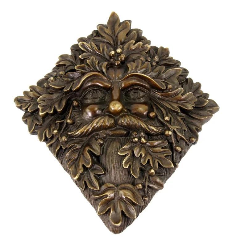 Forest Spirit – Bronze Wall Relief – Tree Spirit In Good Condition For Sale In Saint-Ouen, FR