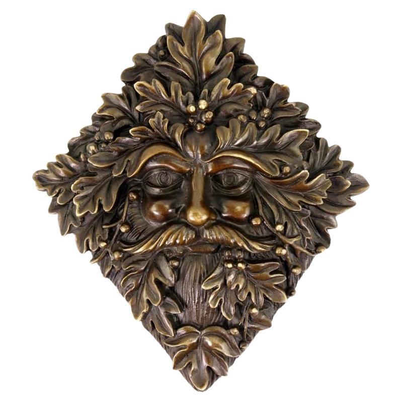 Forest Spirit – Bronze Wall Relief – Tree Spirit For Sale