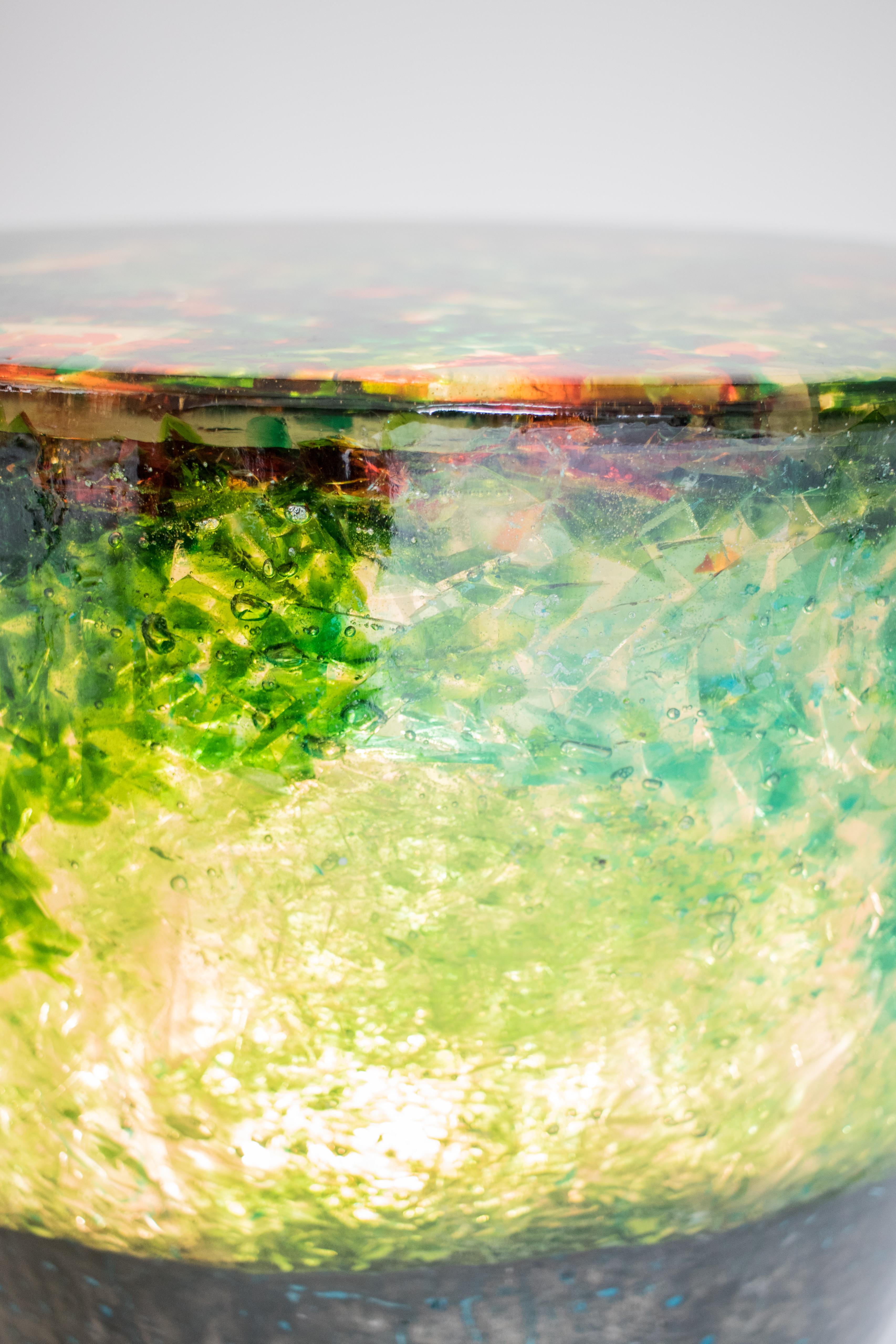 Table d'appoint Murano Forest & Sunset par Hillsideout Neuf - En vente à Geneve, CH