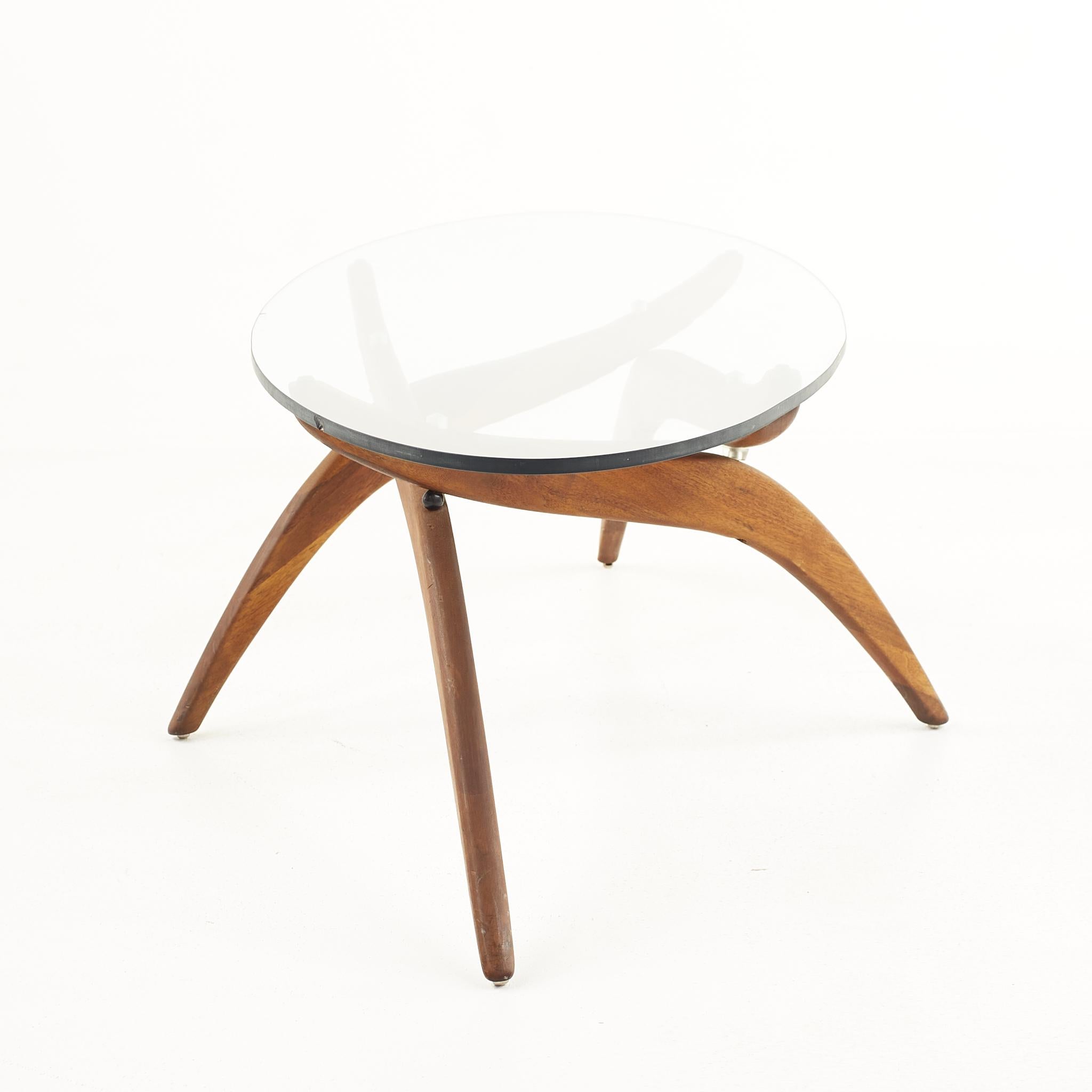Mid-Century Modern Forest Wilson Mid Century Oval Coffee Table