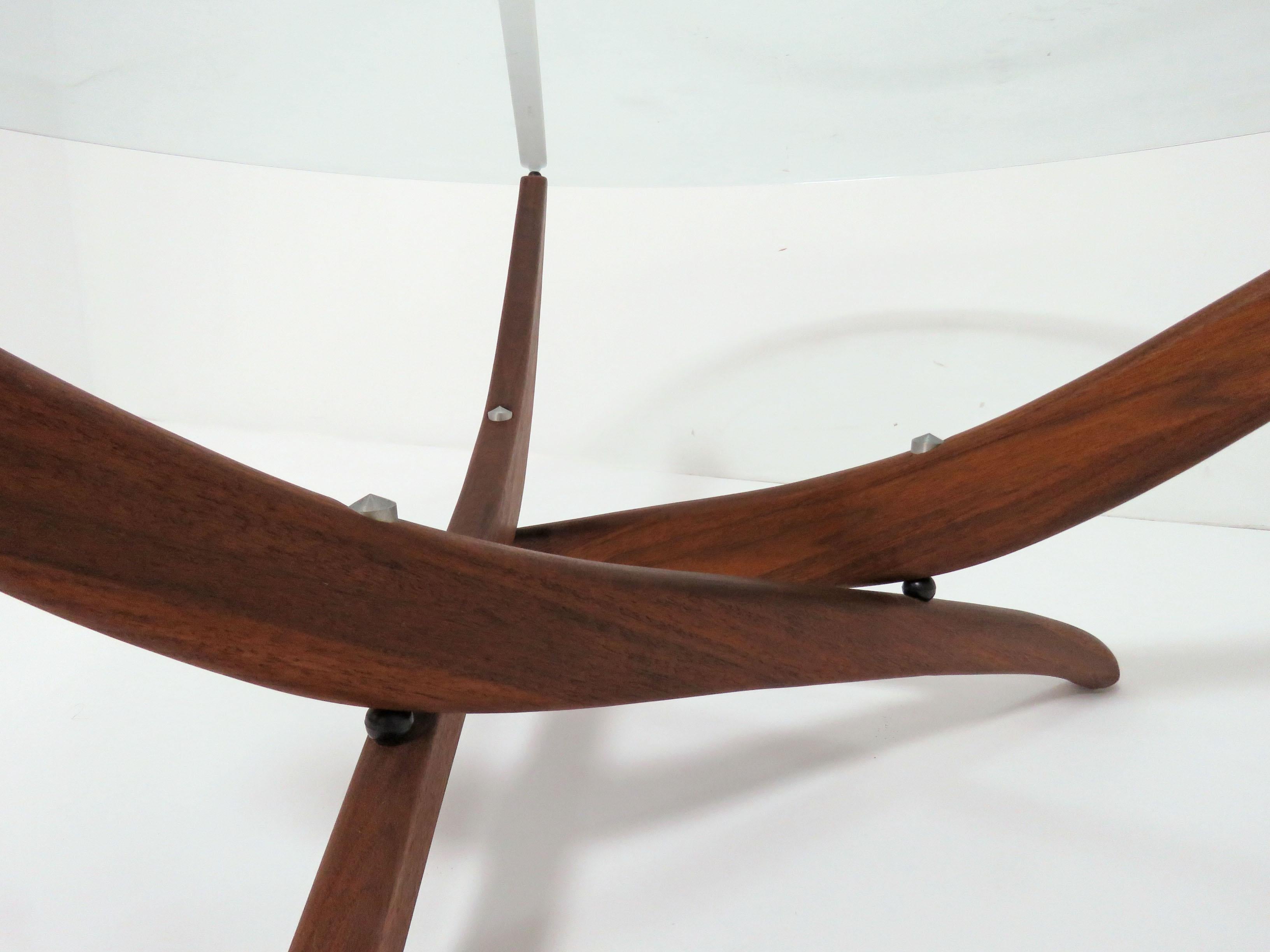 Mid-20th Century Forest Wilson Sculptural Midcentury Coffee Table, circa 1960s