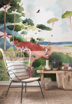 Forêt, Customizable, Digital Printing, Mural Decor, Isidore Leroy
