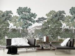 Foret De Bretagne, Customizable, Digital Printing, Mural Decor, Isidore Leroy