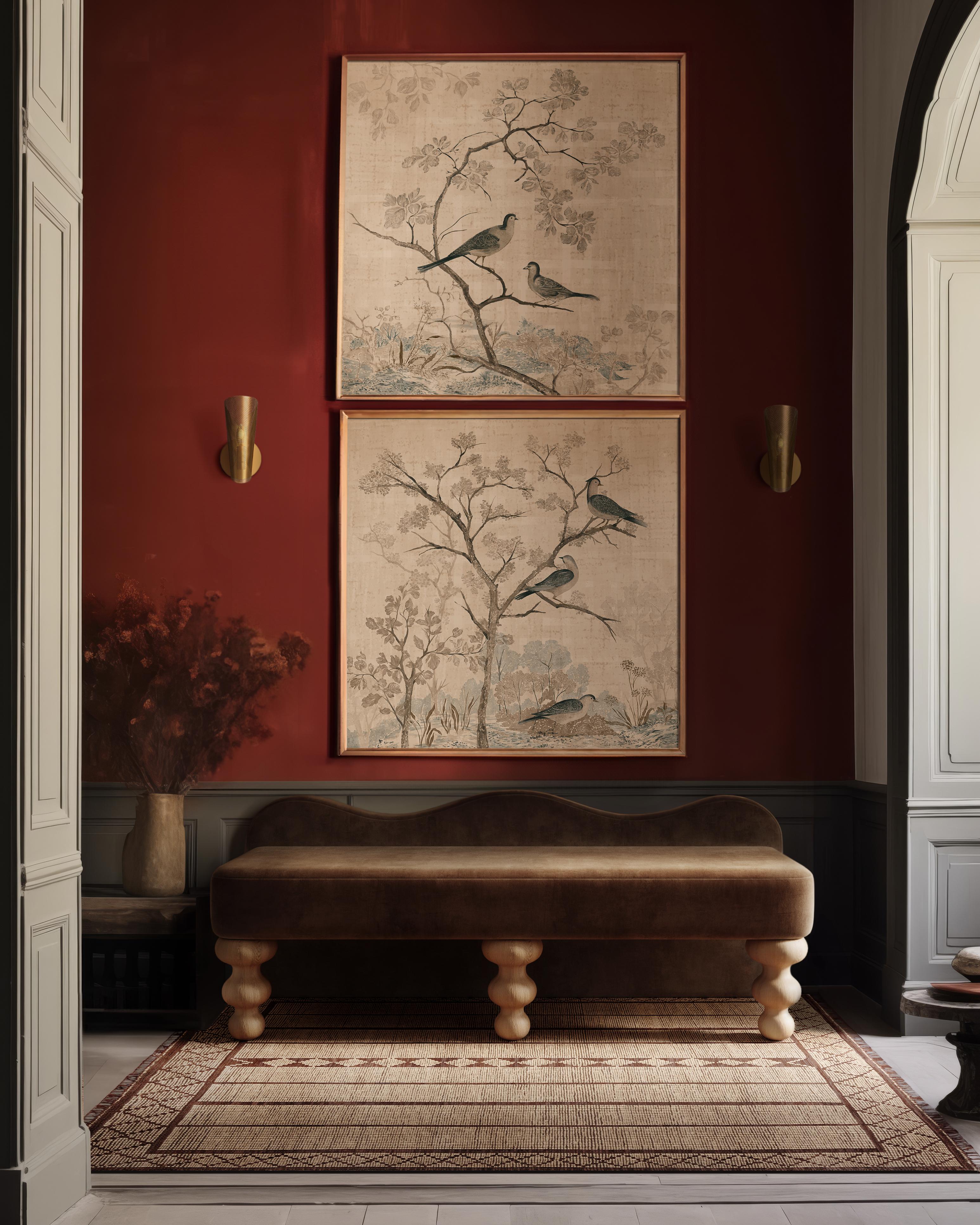 Forêt de Lune (rechts) Limitierte Auflage Kunstdruck von Christiane Lemieux- 40