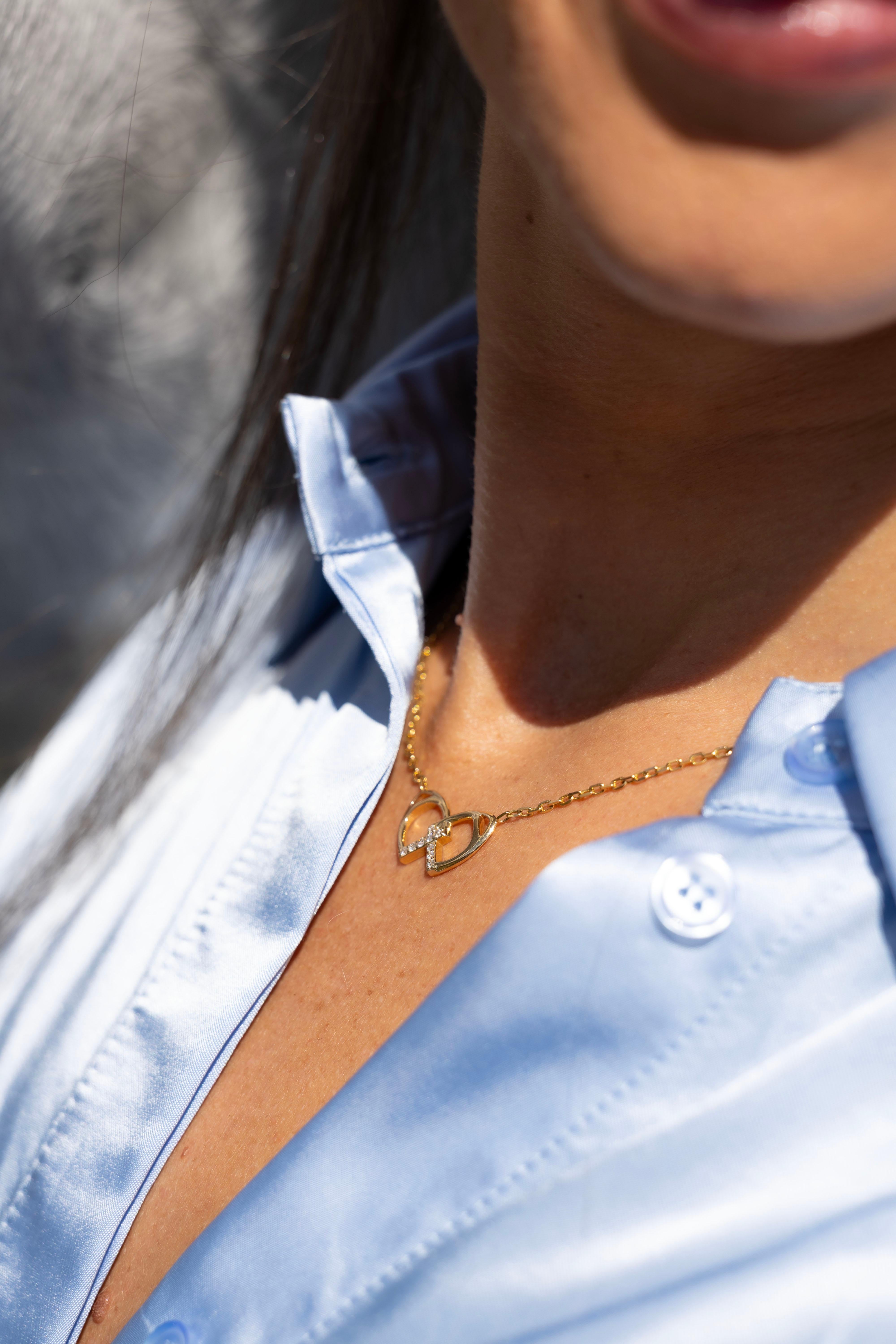 da uomo o donna Collana equestre con staffa Forever Link in vendita