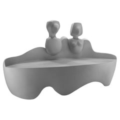 Forever - Artistic Man And Woman figures Polyester sofa 